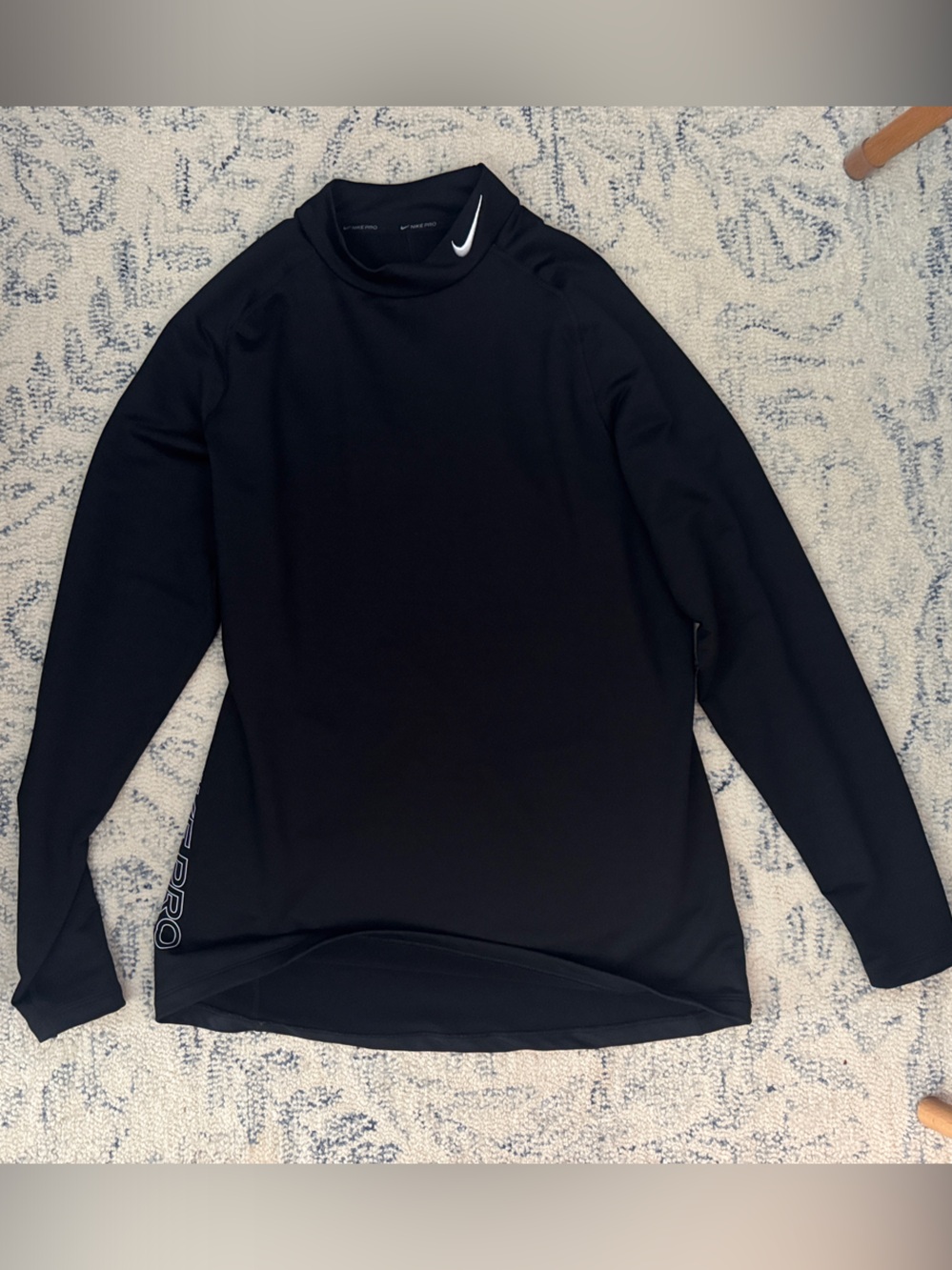 Nike Black Long-Sleeve Training Top